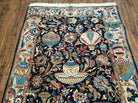 3' X 5' Handmade Floral Vase Design Allover Wool Rug Carpet - Jewel Rugs