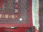 2' 8" X 10' Vintage Handmade Bokhara Turkoman Pakistani Wool Runner Rug Nice - Jewel Rugs