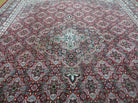 8' X 10' Vintage Fine Handmade Indian Amritsar Wool Rug Detailed Nice - Jewel Rugs