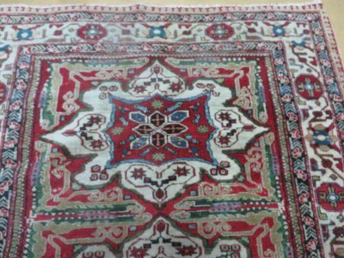 4' X 6' Antique Handmade Caucasian Shirvan Russian Armenian Wool Rug Colorful - Jewel Rugs