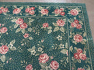 5' 7" X 7' 10" Machine Made Couristan Belgium Made Wool Rug Garden Bouquet Nice - Jewel Rugs