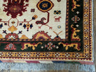 5' X 6' Vintage Handmade Knotted Turkish Kazak Pattern Wool Rug Bohemian Boho Interior Design - Jewel Rugs