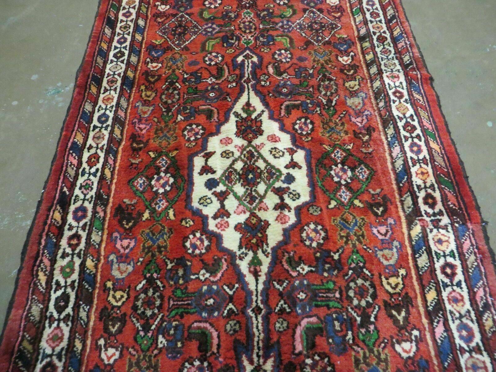 3' 4" X 7' 8" Antique Handmade Turkish Wool Runner Rug - Jewel Rugs