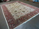 7' X 10' Vintage Handmade India Floral Oriental Wool Rug Hand knotted Carpet - Jewel Rugs