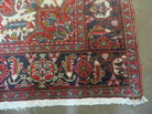 7' X 10' Vintage Handmade India Oriental Floral Hand Knotted Wool Rug Nice - Jewel Rugs