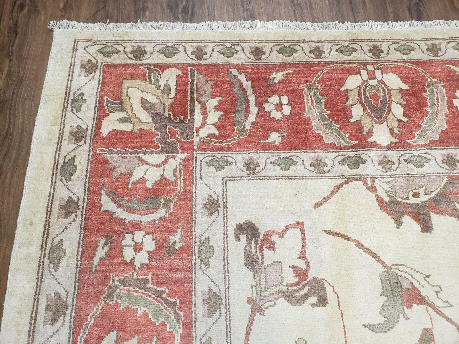 9' X 12' One-Of-A-Kind William Pak Peshawar Hand-knotted Wool Rug Nice - Jewel Rugs