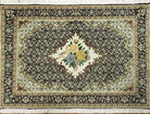 2'4" X 3' Finely Woven Handmade Chinese Floral Oriental Wool Throw Rug with Bird & Flowers - Jewel Rugs