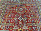 5' X 7' Vintage Hand Made Turkish Perpedil Caucasian Wool Rug Nice - Jewel Rugs