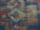 5' X 8' Antique Handmade Caucasian Kazak Shirvan Armanian Wool Rug Dated Nice - Jewel Rugs