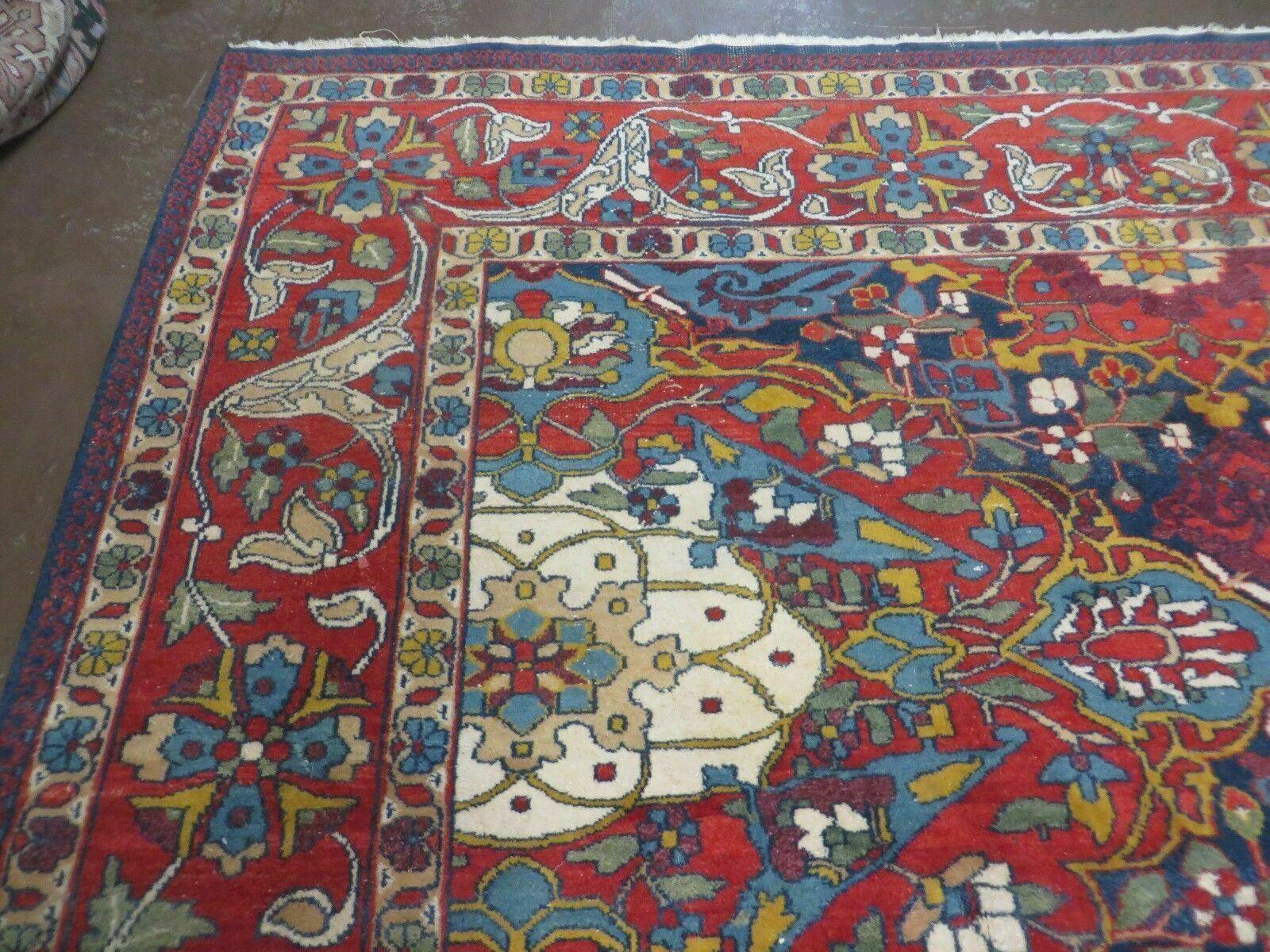 8' X 11' Antique Handmade Fine Turkish Wool Rug Carpet Colorful Nice - Jewel Rugs