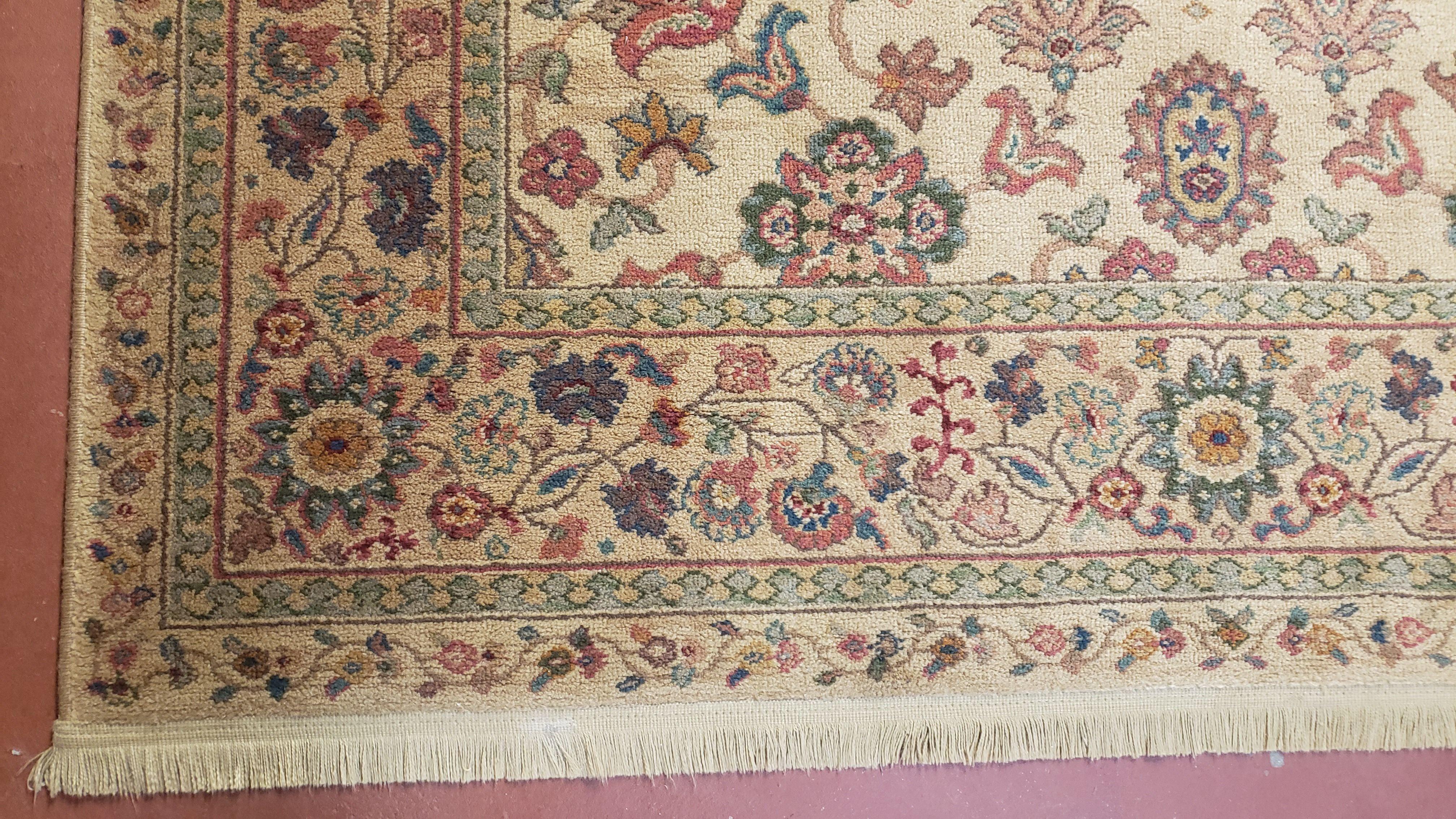 6x9 Karastan Samovar Rug Teawash 900-906 Feraghan Sarouk Pattern 5'9" x 9" Wool Carpet USA Vintage Nice Pair A - Jewel Rugs