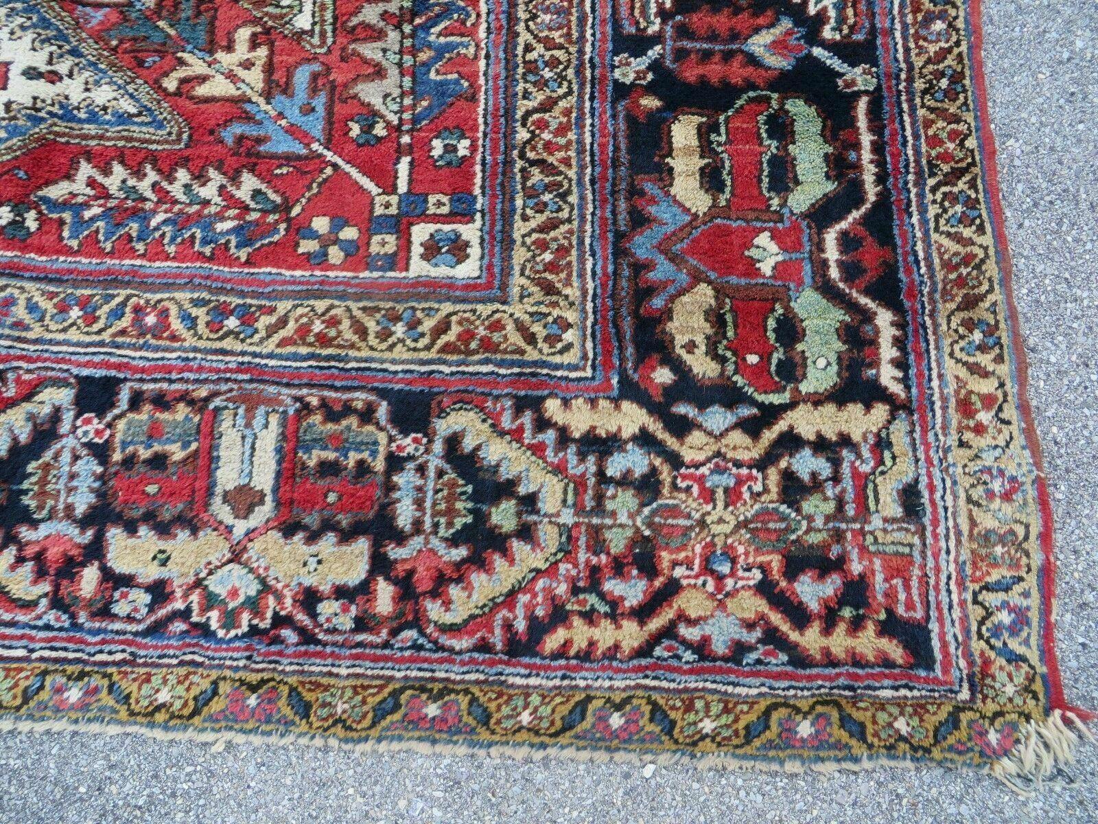 10' X 19' Handmade Palace Size India Decorative Wool Rug Medallion Red Nice - Jewel Rugs