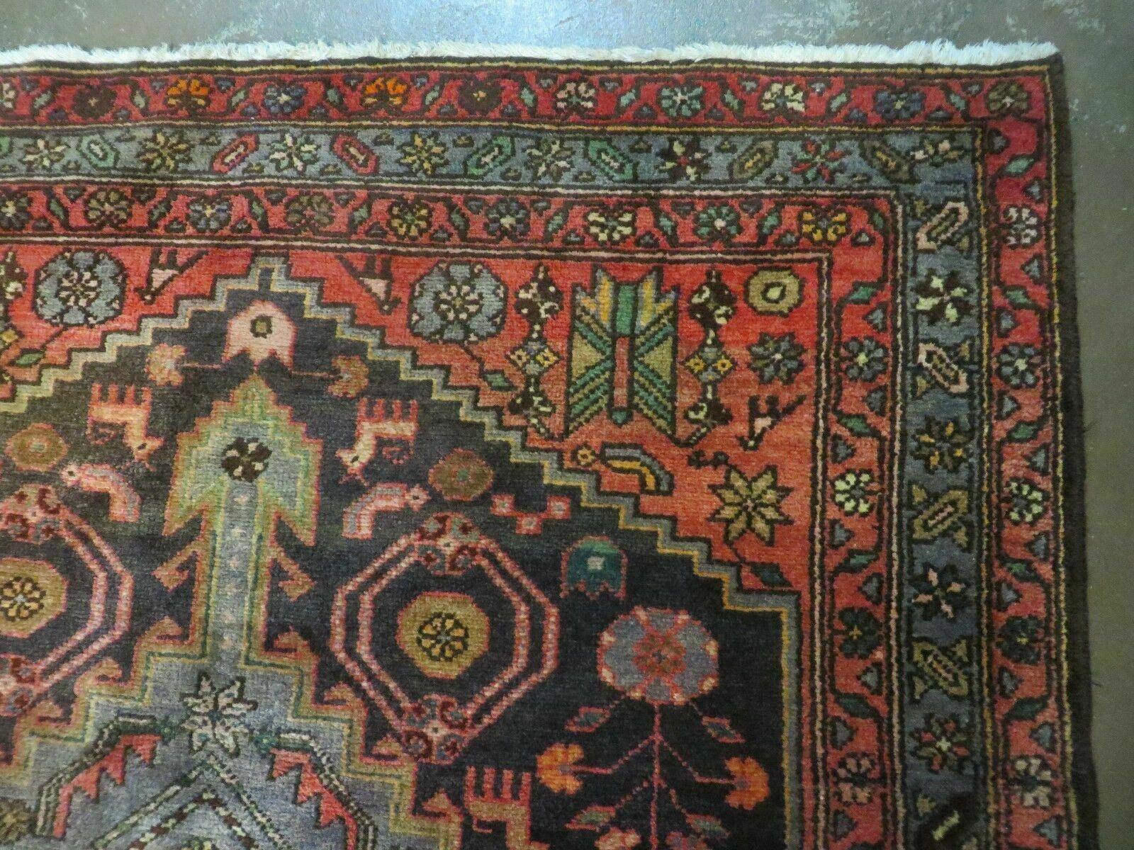 4' 6" X 7' Antique Handmade Turkish Wool Rug Veg Dye Nice - Jewel Rugs