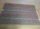 2.5' X 4' Antique Handmade Turkoman Tribal Wool Rug Cushion Case Yamud Stripped - Jewel Rugs