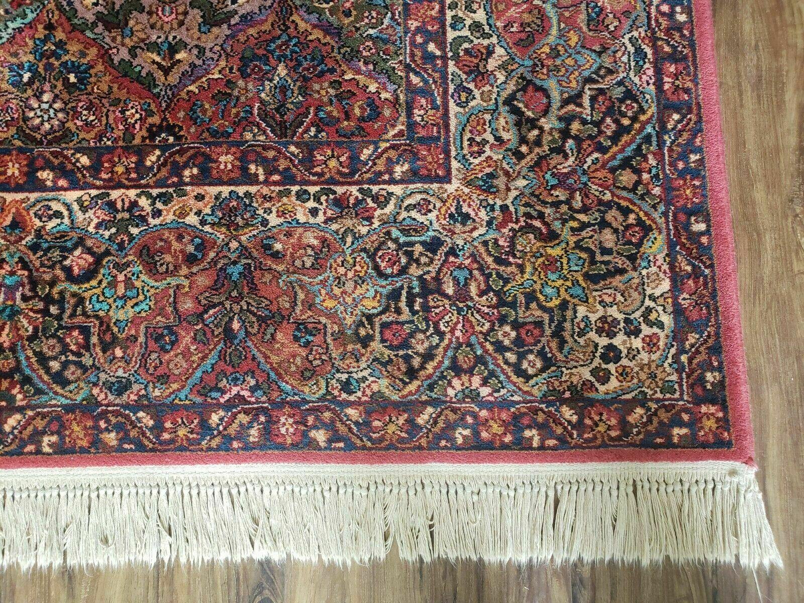 8' 8" X 12' Karastan Multicolor Panel Kirman # 717 Wool Rug American Beauty - Jewel Rugs