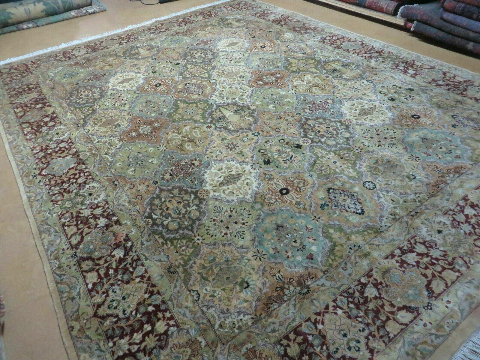 8' X 10' Safavieh Handmade Pakistan Oriental Floral Wool Rug Hand Knotted Organic - Jewel Rugs