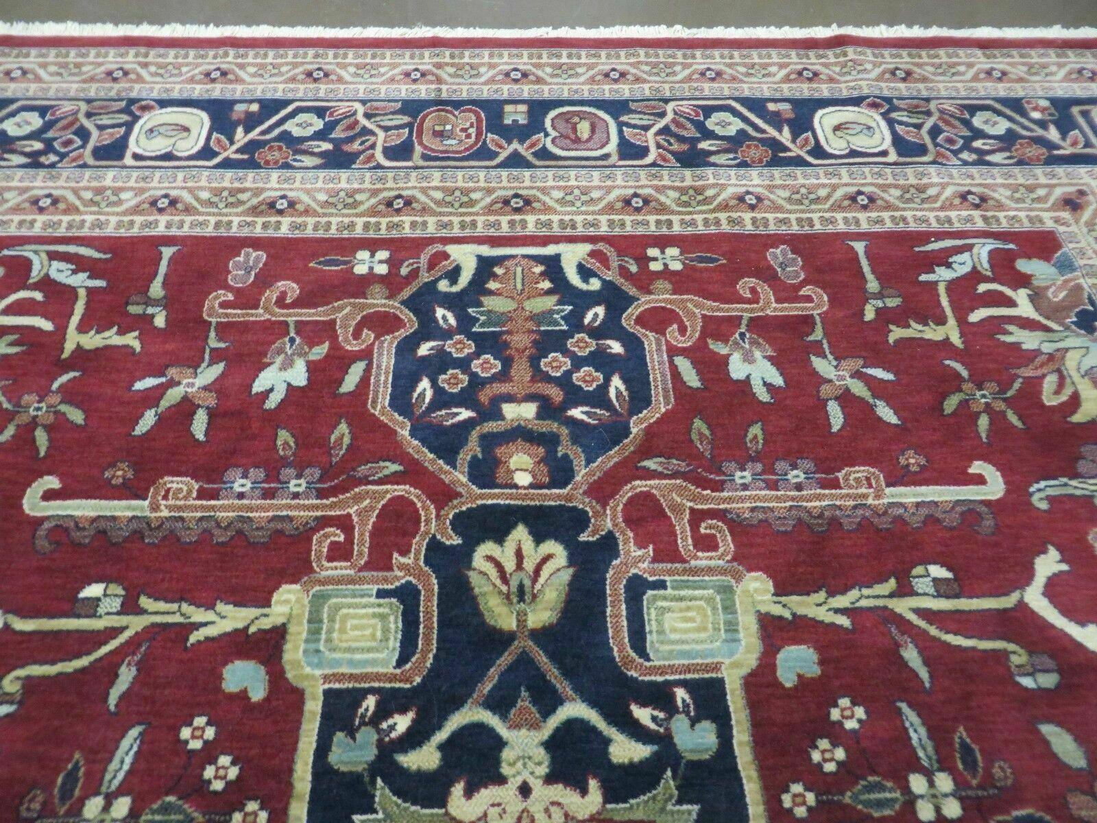 8' x 11' 7" Vintage Power Loomed Couristan European Wool Rug Belgium Forbes Nice - Jewel Rugs