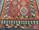 4' X 7' Vintage Turkish Kilim Hand Made Flat Weave Wool Rug Veg Dye Nice - Jewel Rugs