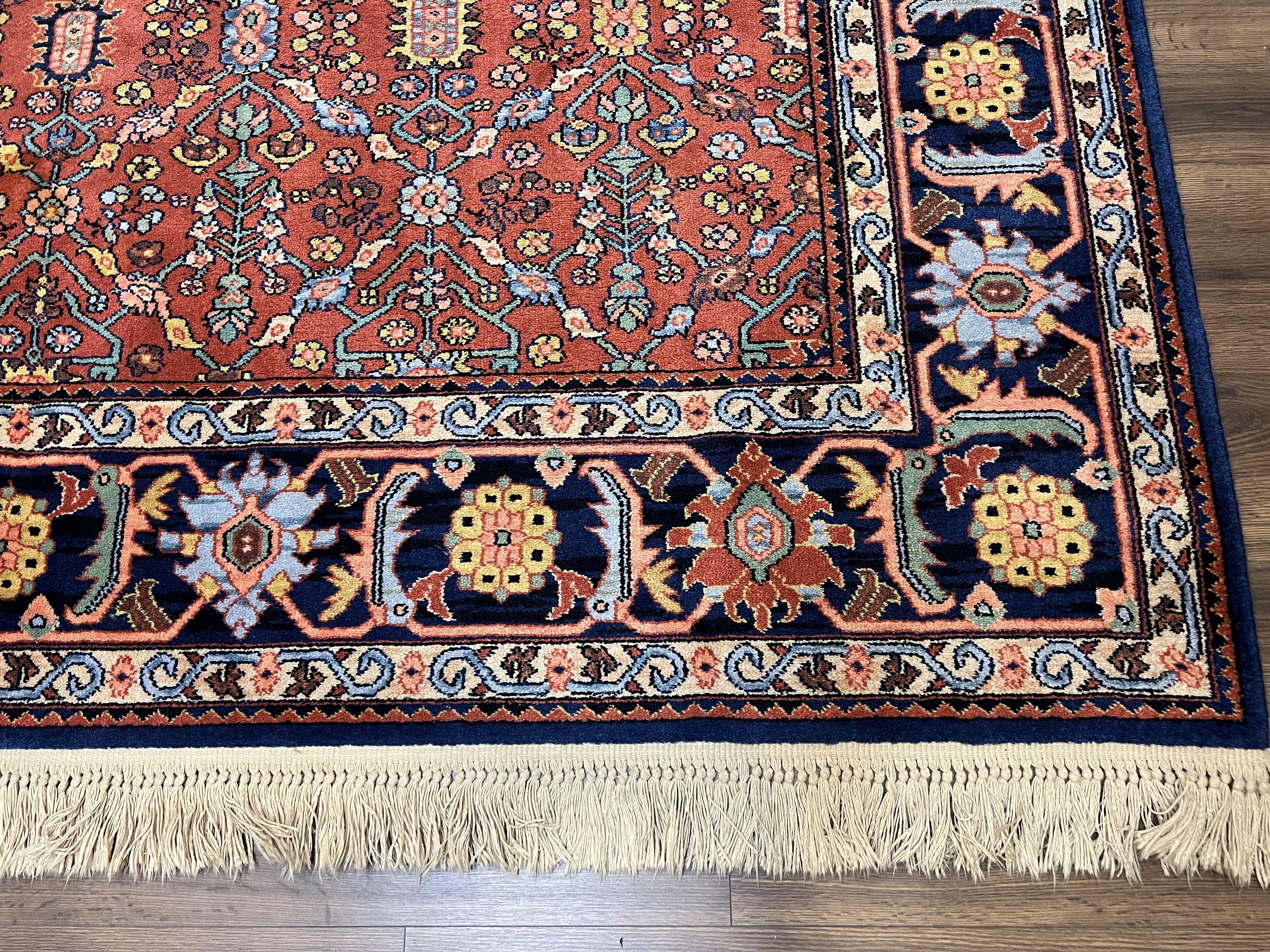 Vintage Karastan Rug, 8.8 x 12 Karastan Serapi Pattern #729, Original Karastan Collection, Wool Karastan Carpet, 700 Series, Discontinued - Jewel Rugs