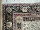 8' X 10' Vintage Ultra Fine Handmade Pakistani Panel Wool Rug Carpet Beige Nice - Jewel Rugs