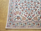 4x6 Karastan Rug 4 x 6 Authentic Karastan Williamsburg Carpet, Woven in USA, Wool Pile, Persian Floral Pattern 591, Entryway Rug, Foyer Rug - Jewel Rugs