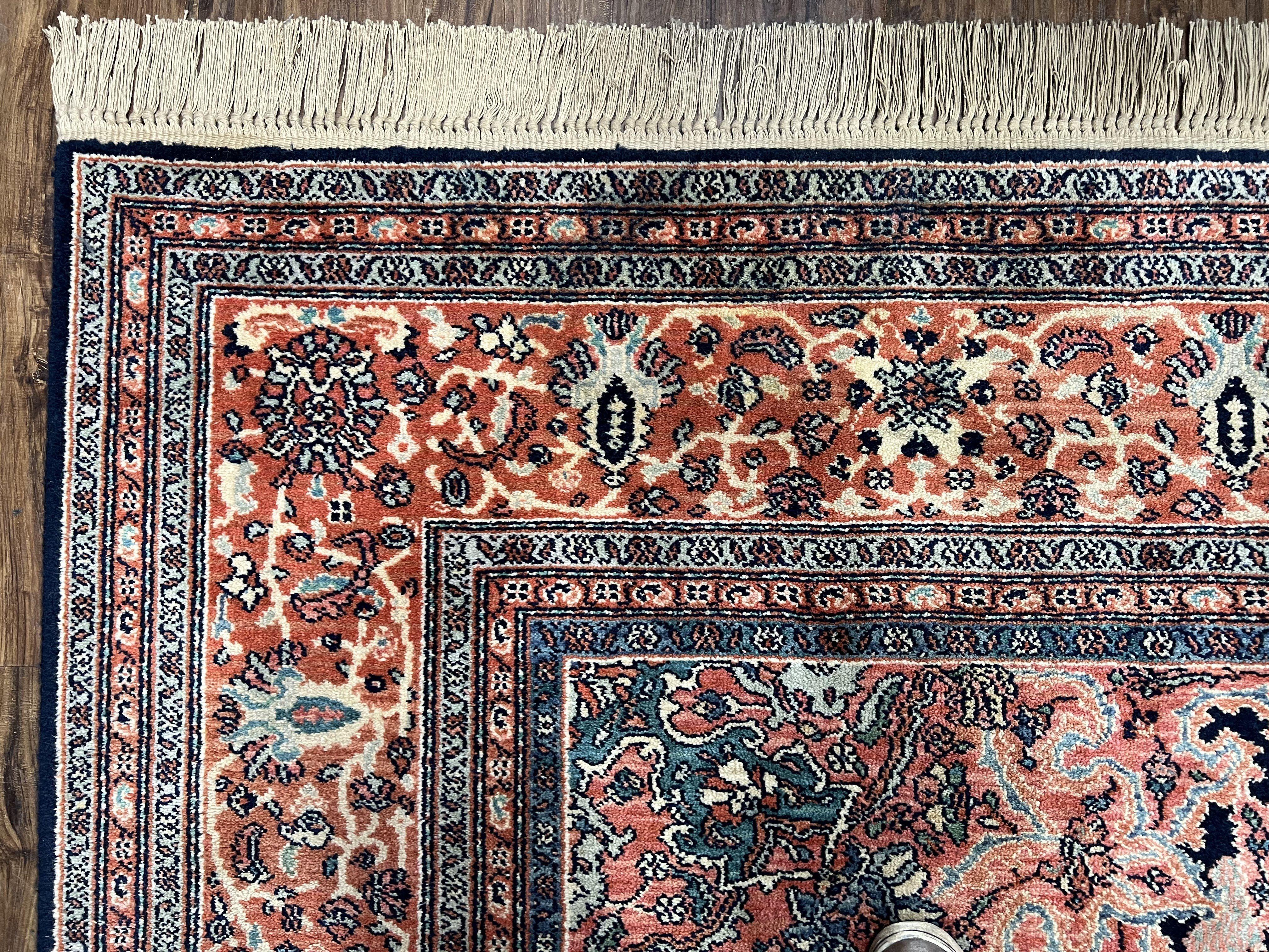 Karastan Rug 8.8 x 12 Kaaashaan Medallion #741, Original Collection 700 Series, Discontinued Wool Karastan Carpet Traditional Medallion Rug - Jewel Rugs