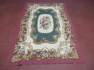 4' X 6' Handmade French Garden Aubusson Savonnerie Design Needlepoint Rug Nice - Jewel Rugs