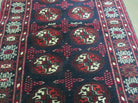 3' X 4' Vintage Handmade Pakistan Bokhara Turkoman Balouch Wool Rug - Jewel Rugs