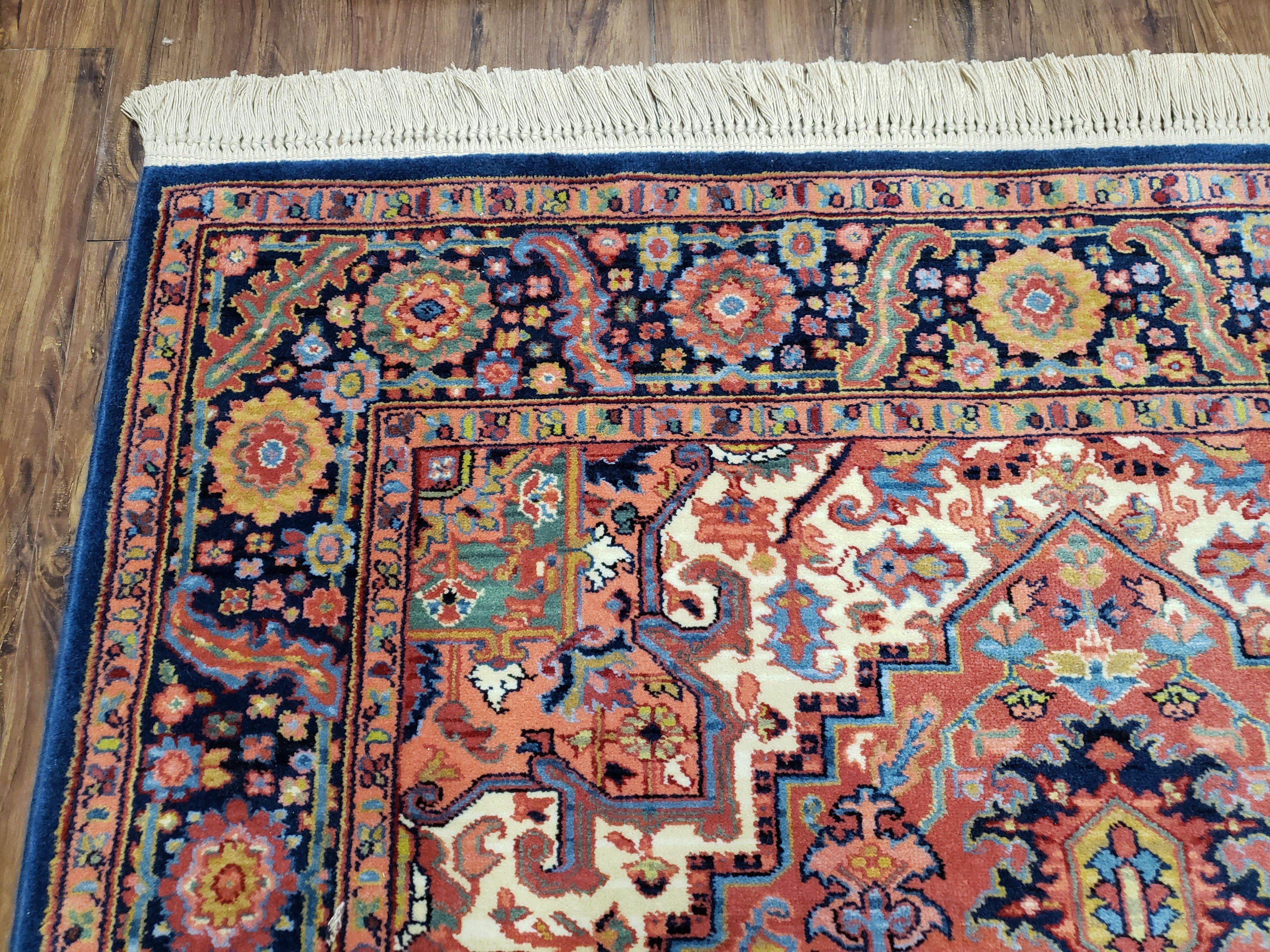 Karastan Heriz Rug 5'9" x 9', Vintage Karastan Wool Carpet Heriz Pattern #726, Hard to Find, Original 700 Series, Heriz Serapi Rug - Jewel Rugs