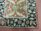 2' 6" X 9' 4" Vintage Machine Made Turkey Floral Oushak Wool Runner Rug Nice - Jewel Rugs