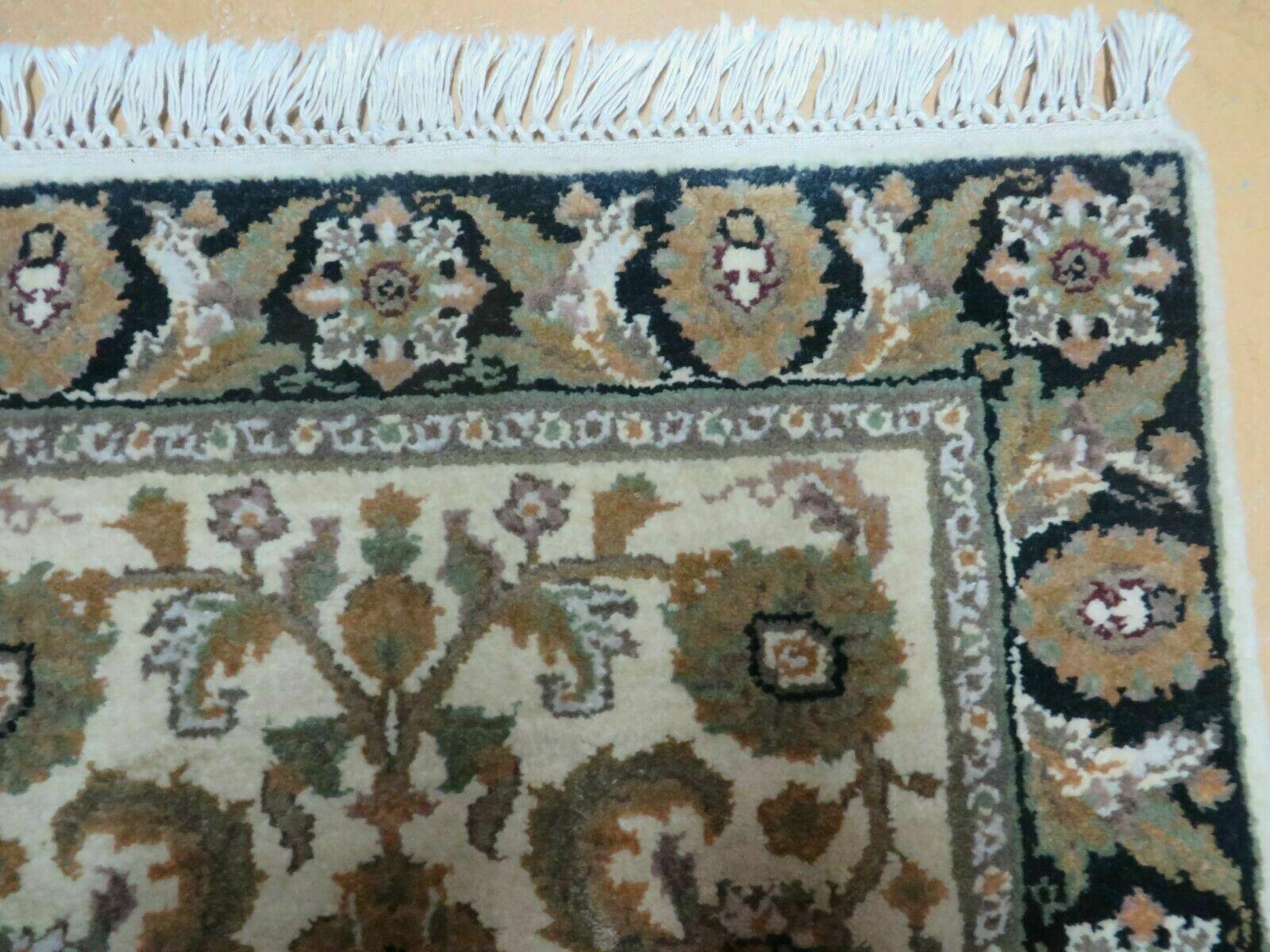 2' X 3' Handmade Indian Wool Rug Carpet Nice - Jewel Rugs