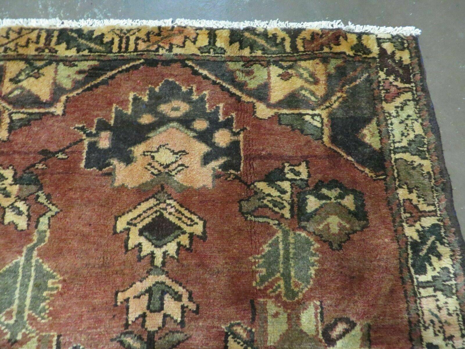 4' X 6' Antique 1920 Handmade Turkish Wool Rug Veg Dye Nice - Jewel Rugs