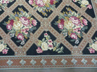 5' X 7' Handmade French Garden Aubusson Savonnerie Design Needlepoint Rug Traditional Classical Home Décor - Jewel Rugs