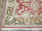 6' X 9' Hand Knotted Indian Sultanabad Agra Wool Rug Vegetable Dyes Handmade - Jewel Rugs