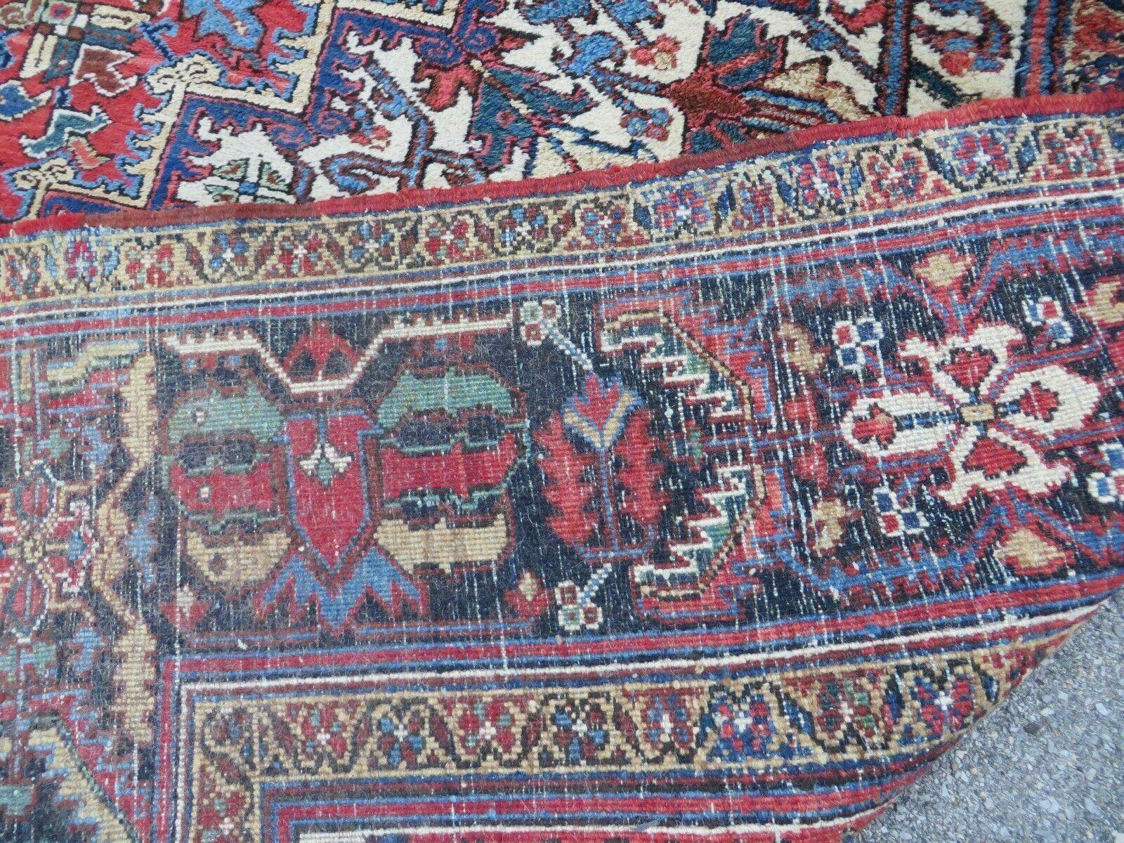 10' X 19' Handmade Palace Size India Decorative Wool Rug Medallion Red Nice - Jewel Rugs