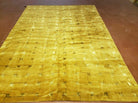 6' X 9' Modern Handmade Tibetan Nepal Wool Rug Carpet Silk Accents Gold Nice - Jewel Rugs