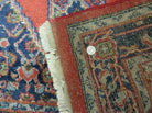 3' X 5' Vintage Handmade Indian Wool Rug Red Medallion Vegetable Dyes Nice - Jewel Rugs