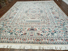 9' X 12' Vintage Fine Handmade Pakistan Oriental Wool Rug Carpet Hand Knotted - Jewel Rugs