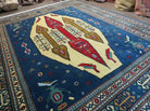 8' X 10' Vintage Handmade Turkish Caucasian Wool Rug Carpet Nice - Jewel Rugs