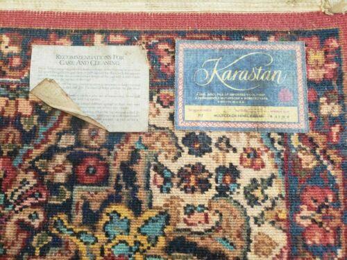 8' 8" X 10' 6" Karastan Multicolor Panel Kirman # 717 Wool Rug American Beauty - Jewel Rugs