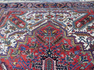 10' X 19' Handmade Palace Size India Decorative Wool Rug Medallion Red Nice - Jewel Rugs