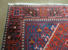 7' X 11' Vintage Handmade India Geometric Oriental Wool Rug Carpet Vegy Dyes - Jewel Rugs