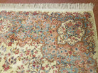 10' X 12' Karastan Ivory Kirman # 788 Wool Area Rug American Made Beauty - Jewel Rugs