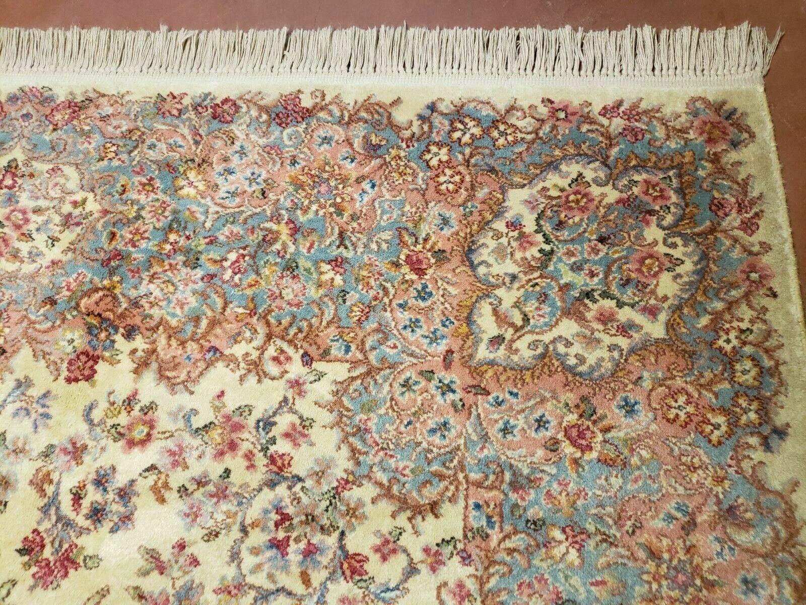 10' X 12' Karastan Ivory Kirman # 788 Wool Area Rug American Made Beauty - Jewel Rugs