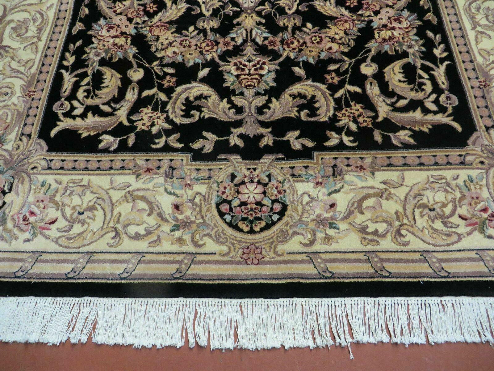 6' X 9' Vintage Handmade Chinese Savonnerie Versailles Pattern Wool Rug Carpet - Jewel Rugs