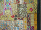 6' X 8' Indian Patchwork Tapestry Wall Hanging Bedspread Coverlet Multicolor Wow - Jewel Rugs