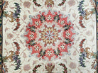 3' 4" X 5' Vintage Handmade Ultra Fine Floral Oriental Turkish Rug Carpet Wow - Jewel Rugs