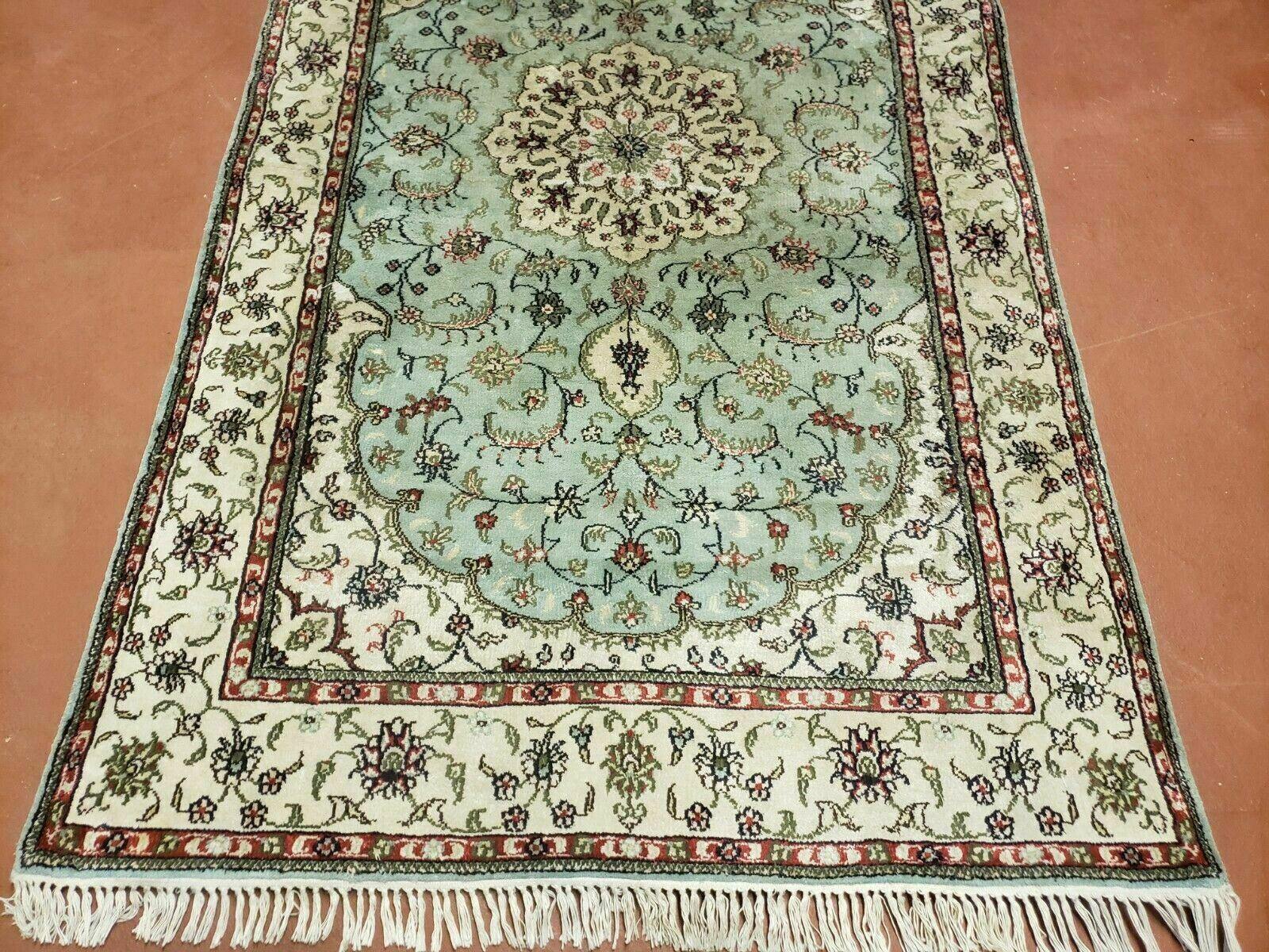 3' X 5' Handmade Silk Turkish Rug Kayseri Carpet Nice - Jewel Rugs