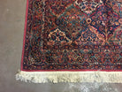 6' X 9' Karastan Kirman Multicolor Panel # 717 American Wool Area Rug - Jewel Rugs