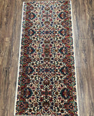 Karastan Floral Kirman Rug #742, Karastan Runner Small 2.7 x 5.5, Karastan Wool Rug, Vintage Karastan Small Karastan Mat Original 700 Series - Jewel Rugs